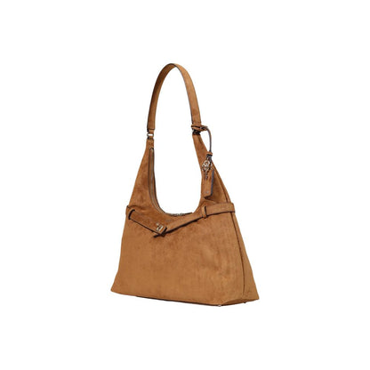 Bolso De Mano De Políester Marrón Guess Modelo Coleen