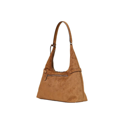 Bolso De Mano De Políester Marrón Guess Modelo Coleen