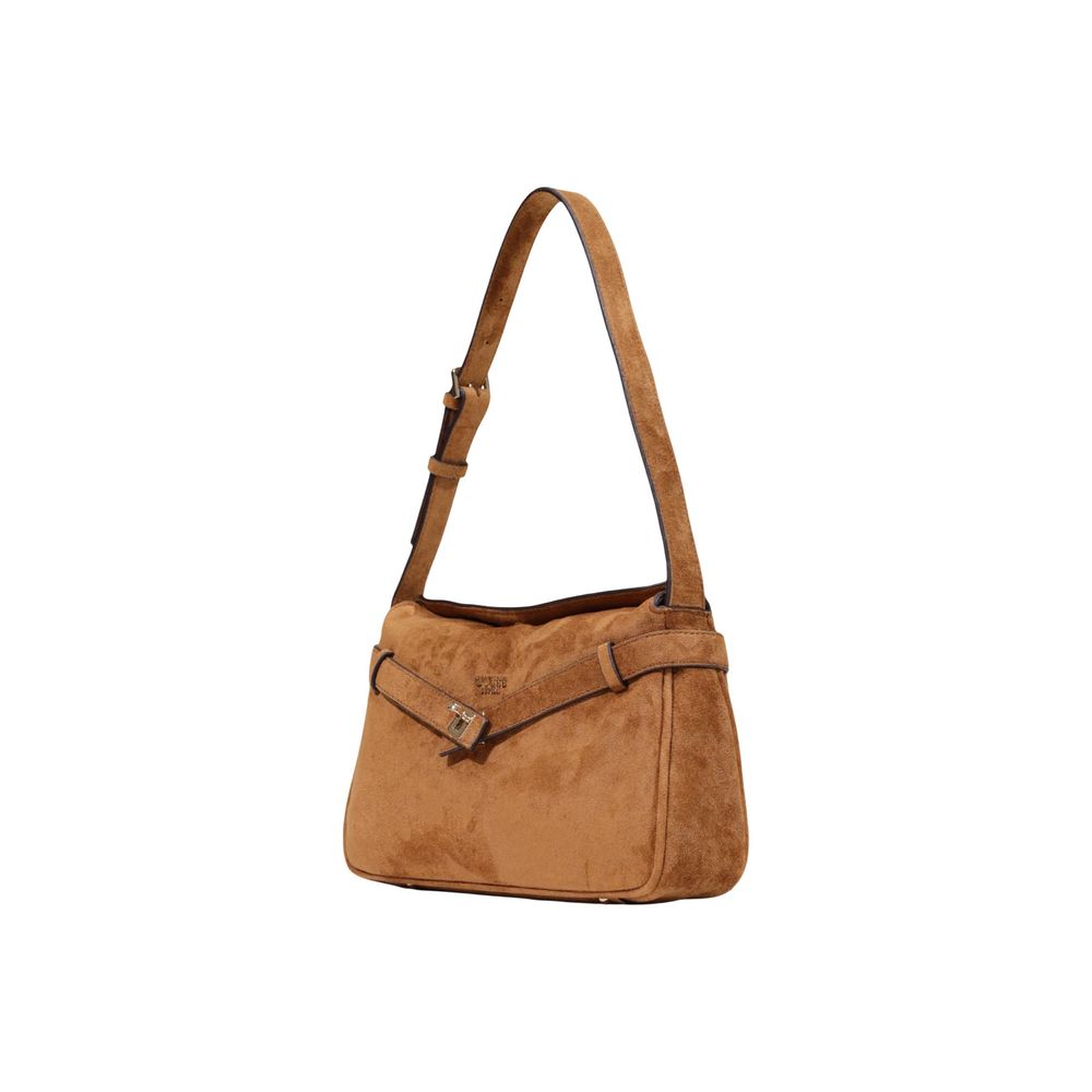 Bolso Medio De Poliéster Guess Coleen Logo Small Sa Marrón