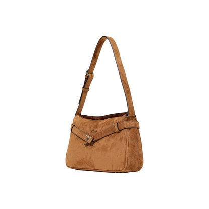 Bolso Medio De Poliéster Guess Coleen Logo Small Sa Marrón