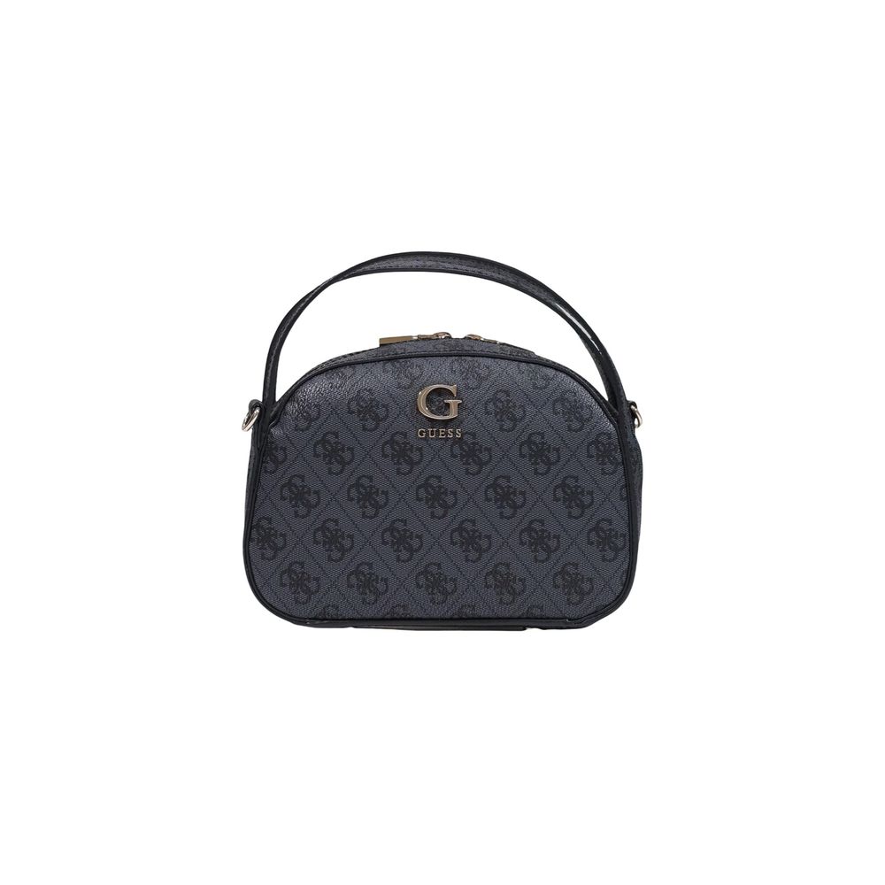Bolso De Mano De Polietileno Gris Coleccion Logo Small Guess