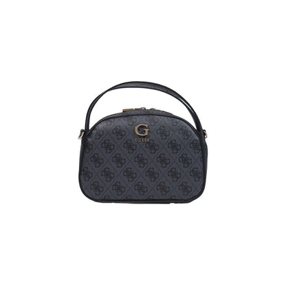 Bolso De Mano De Polietileno Gris Coleccion Logo Small Guess