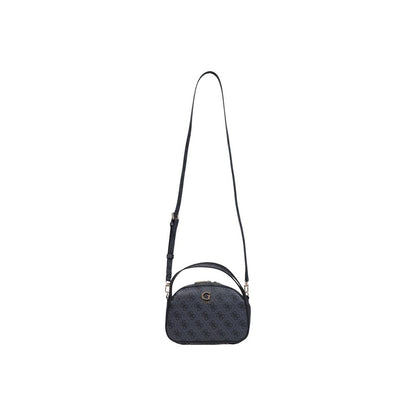 Bolso De Mano De Polietileno Gris Coleccion Logo Small Guess
