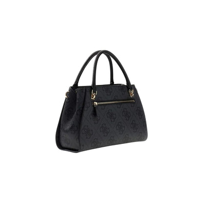 Guess Gray Polyethylene Handbag Elsie Current Model