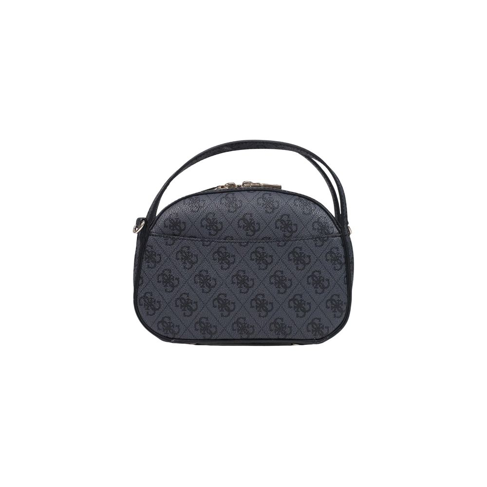 Bolso De Mano De Polietileno Gris Coleccion Logo Small Guess