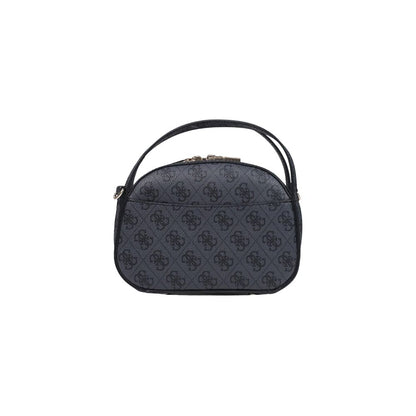 Bolso De Mano De Polietileno Gris Coleccion Logo Small Guess