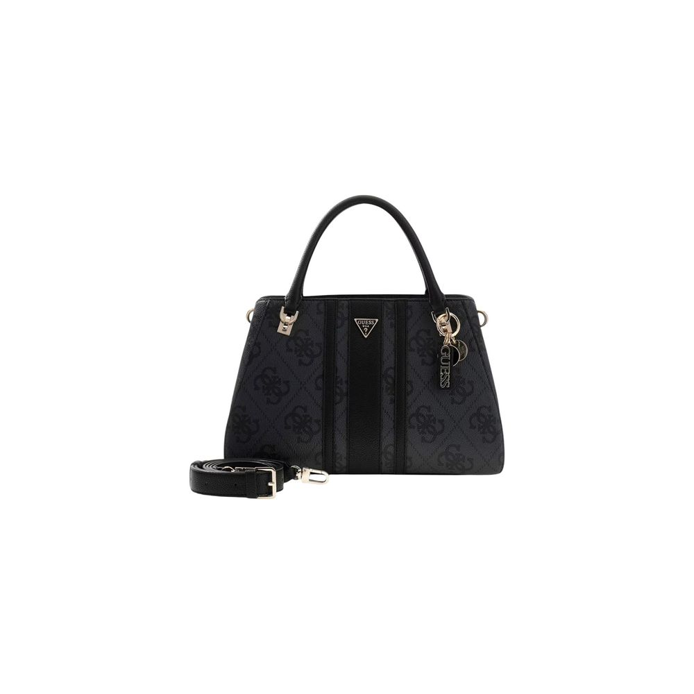 Guess Gray Polyethylene Handbag Elsie Current Model