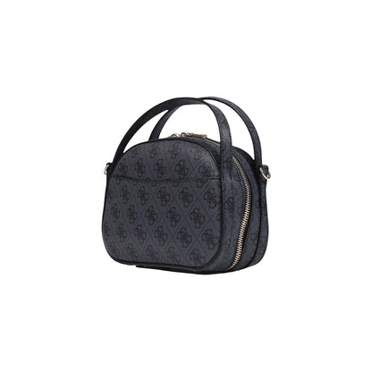 Bolso De Mano De Polietileno Gris Coleccion Logo Small Guess