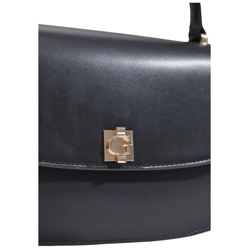 Bolso de Mano Negro Guess Confeccionado en Polietileno