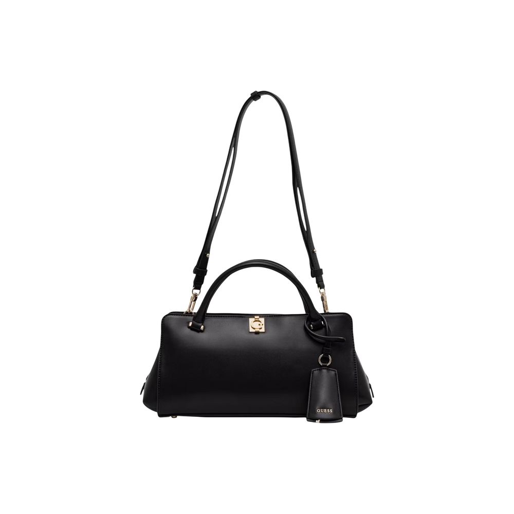 Bolso De Mano Negro Guess De Polietileno Audrey Sml Girlfriænn Hwvg97 34060