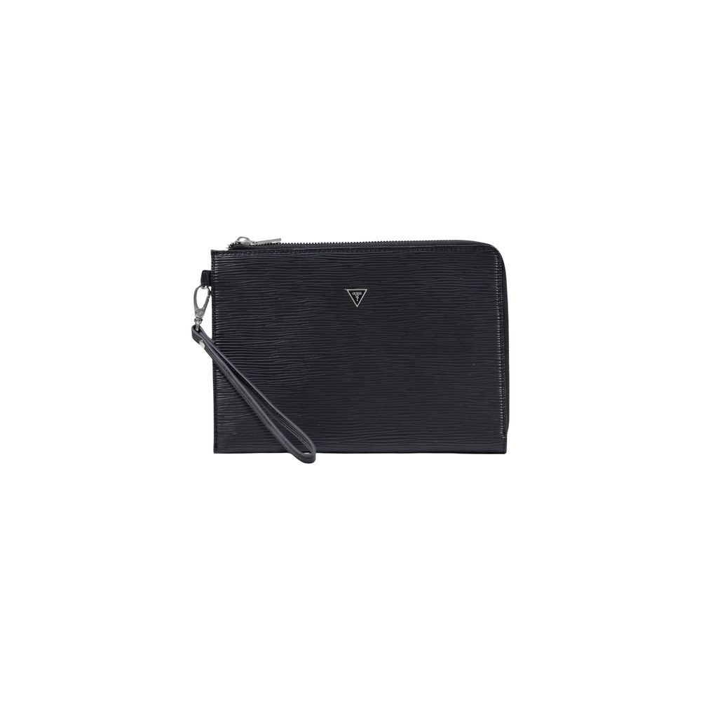 Bolso De Mano Guess P6335 Polietileno Negro Compacto