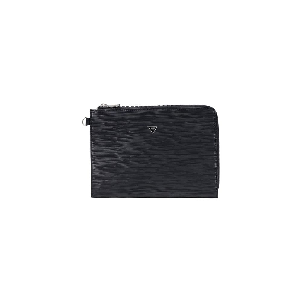 Bolso De Mano Guess P6335 Polietileno Negro Compacto