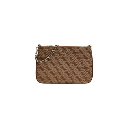 Bolso De Mano Blanco De Poliéster Guess Modelo Pw7561