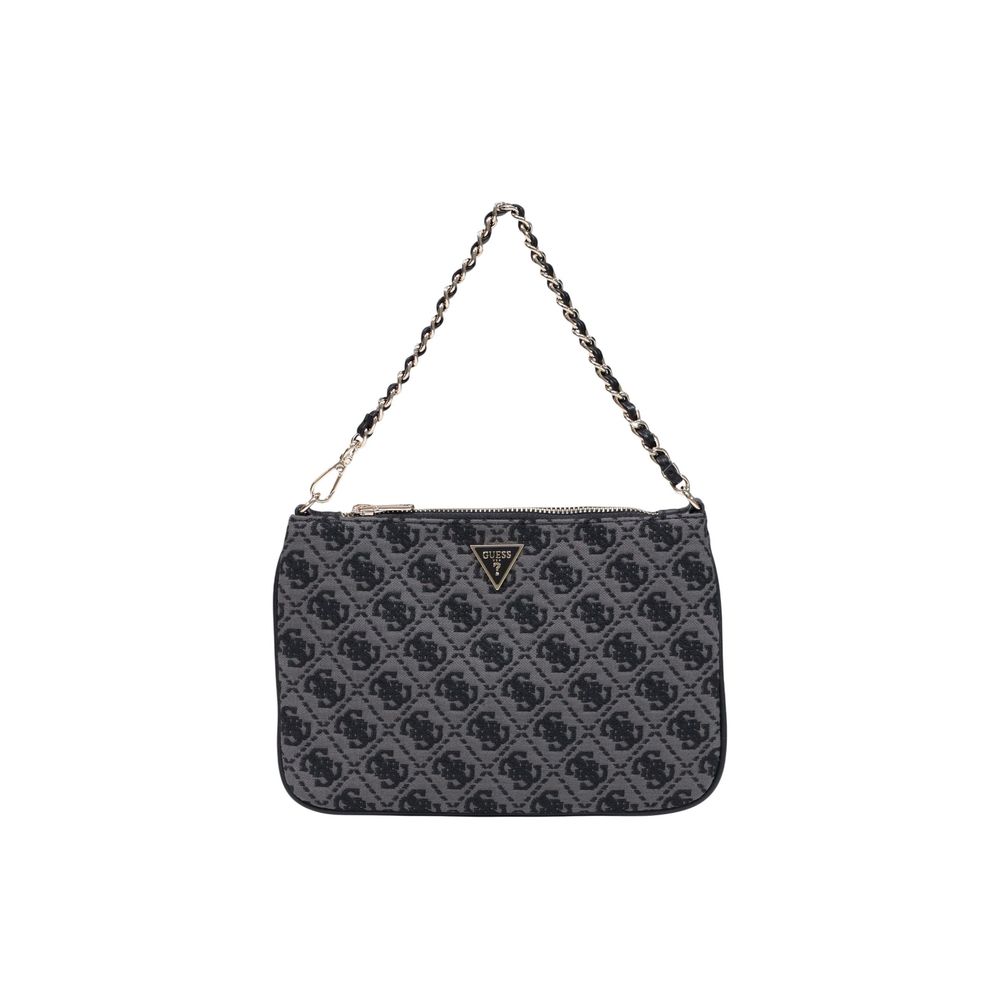 Sac bandoulière compact et pratique en polyester gris Guess