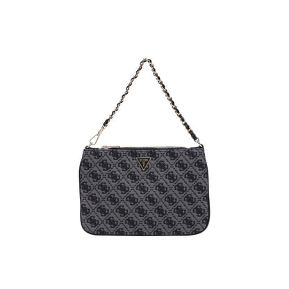 Sac bandoulière compact et pratique en polyester gris Guess