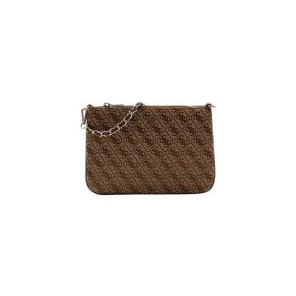 Bolso De Mano Blanco De Poliéster Guess Modelo Pw7561