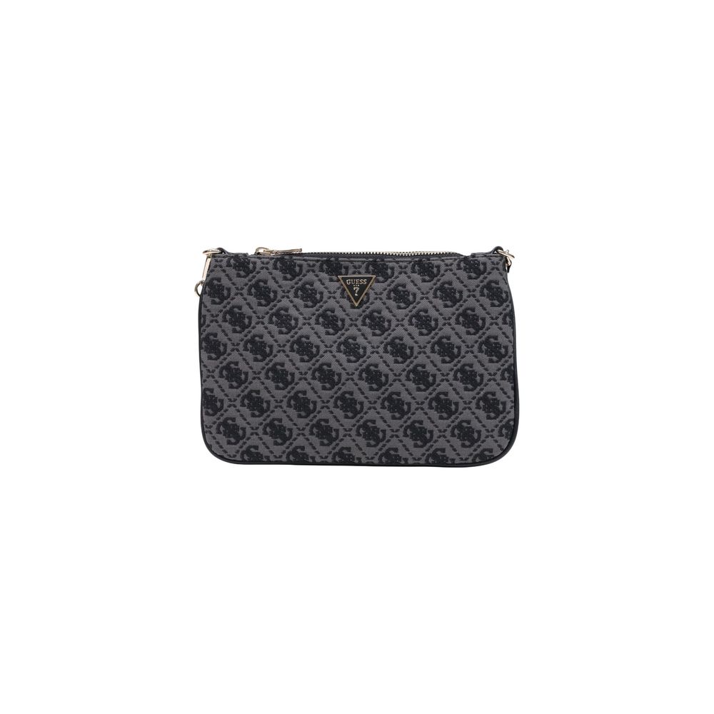 Sac bandoulière compact et pratique en polyester gris Guess