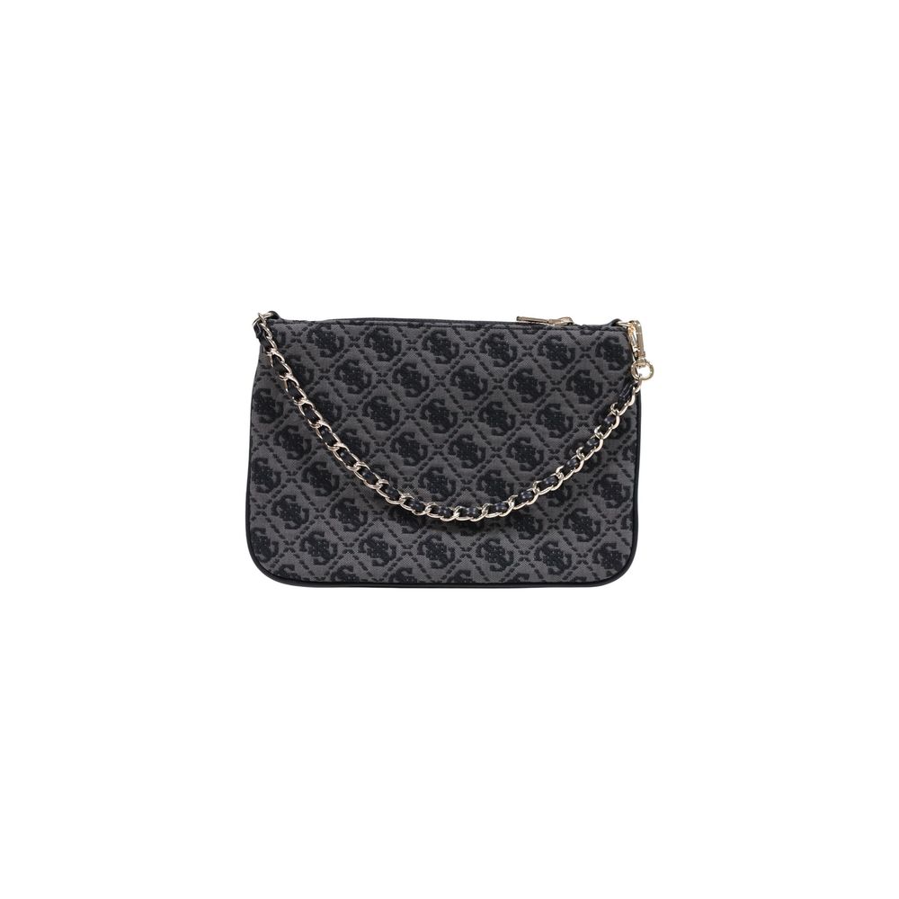Sac bandoulière compact et pratique en polyester gris Guess