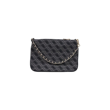 Sac bandoulière compact et pratique en polyester gris Guess