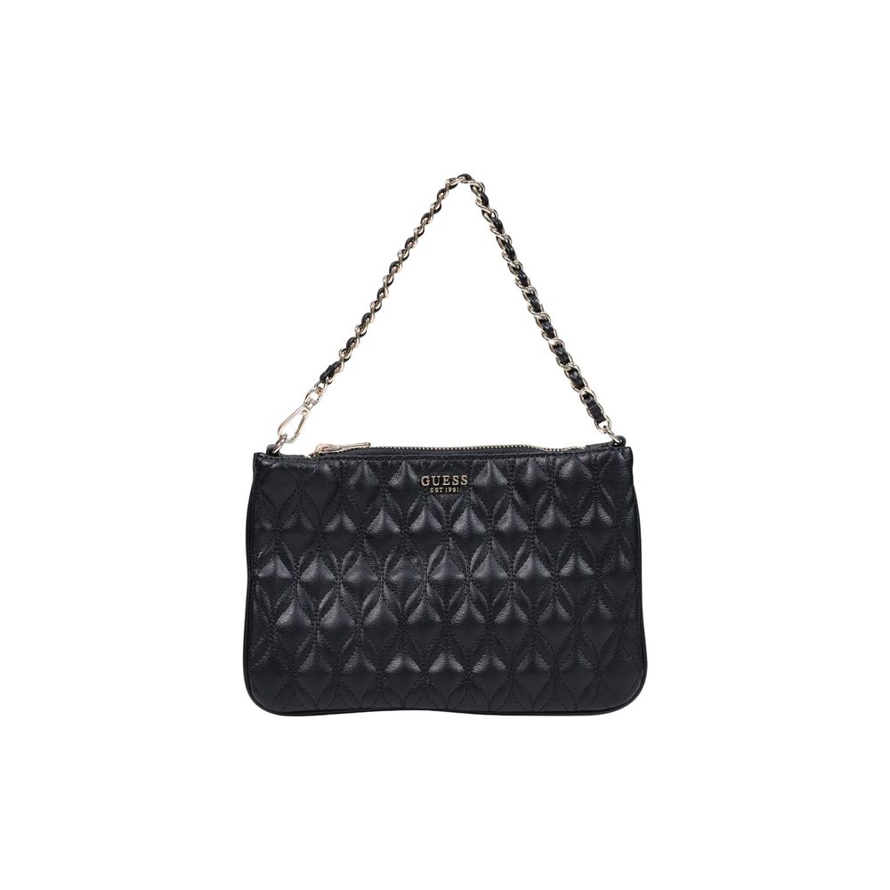 Sac à main Guess Maxine en polyuréthane noir matelassé