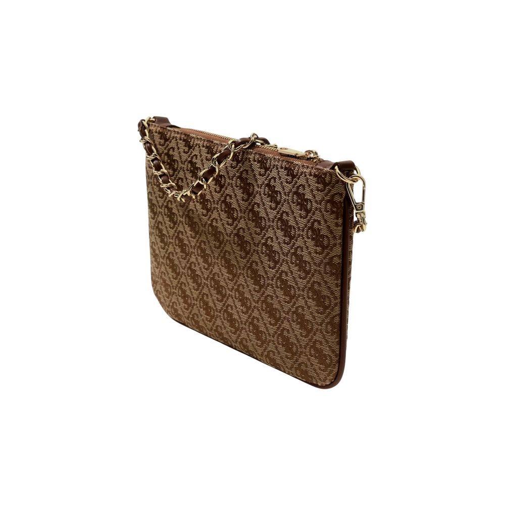 Bolso De Mano Blanco De Poliéster Guess Modelo Pw7561