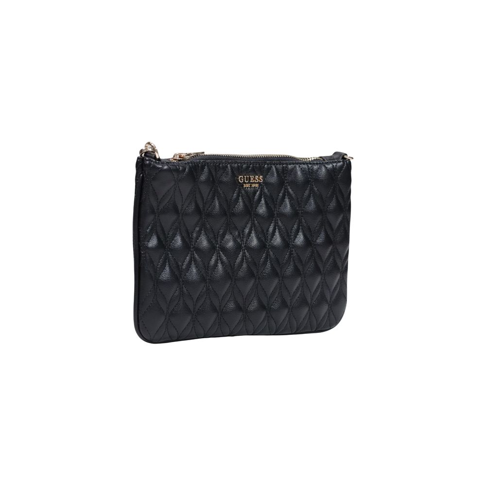 Sac à main Guess Maxine en polyuréthane noir matelassé