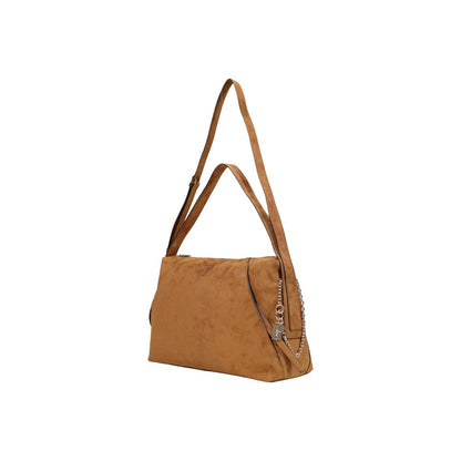 Bolso De Mano De Poliéster Marrón Guess Coleen Small