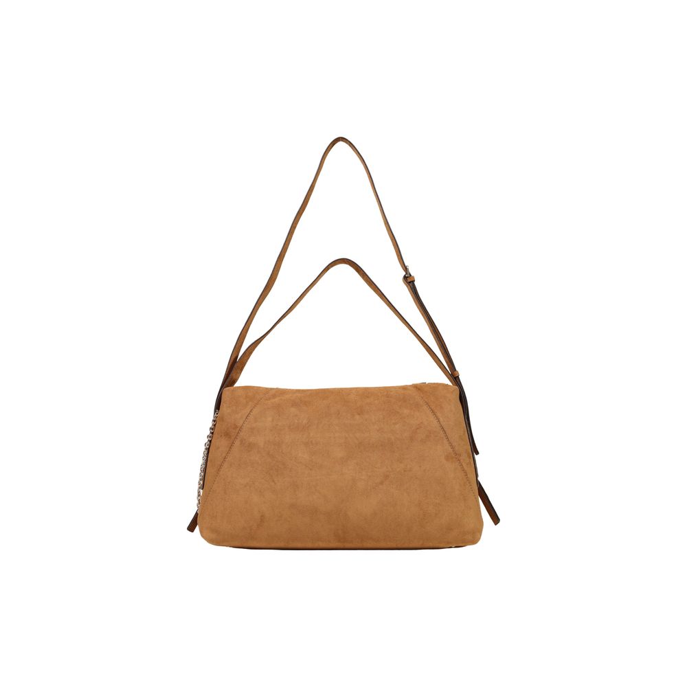Bolso De Mano De Poliéster Marrón Guess Coleen Small