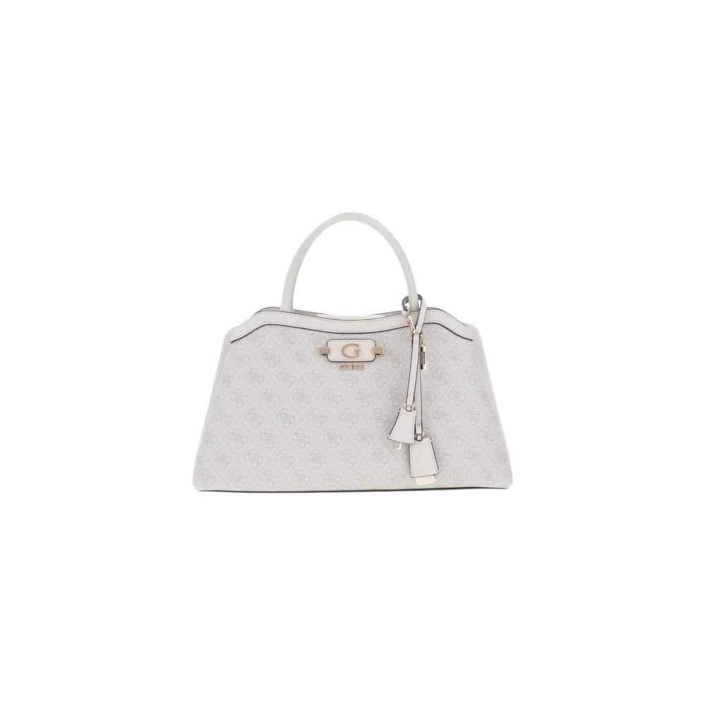 Guess Sac à main Coleen Small Polyéthylène Blanc