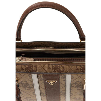 Bolso De Mano Bicolor Guess Referencia 72070 Diseño Espacioso
