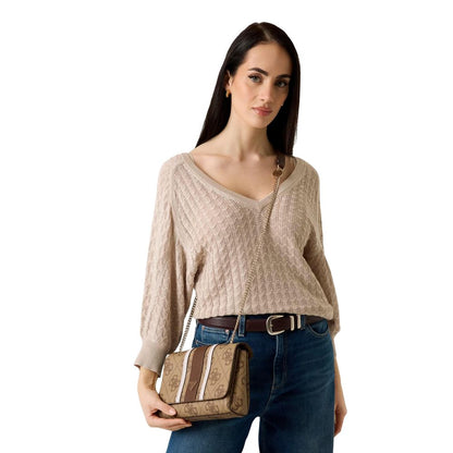 Bolso De Mano Bicolar Elsie En Polietileno Referencia HWSS96 Guess
