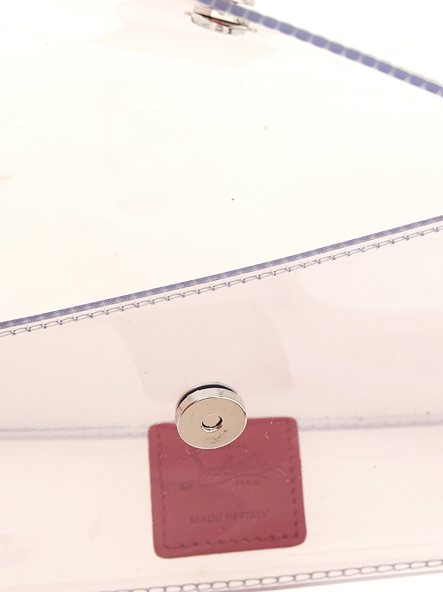Pochette Christian Louboutin Bettina Mini Argentée En PVC