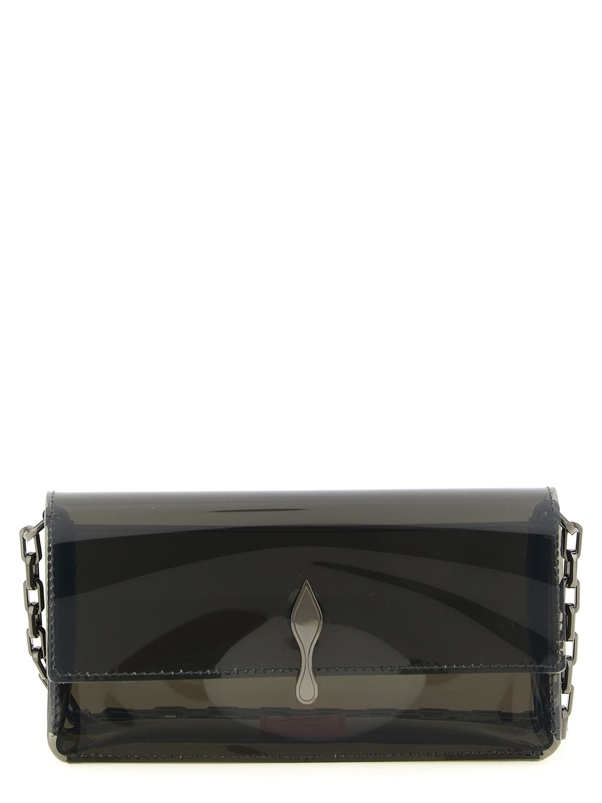 Christian Louboutin Mini Bettina Black PVC Clutch