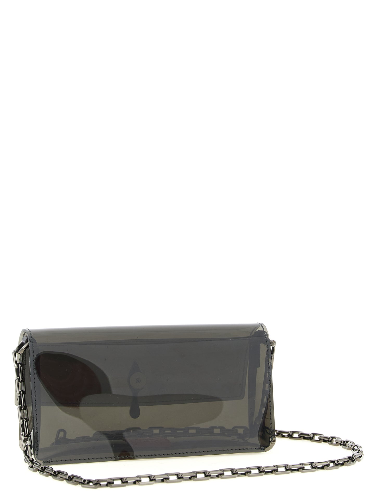 Christian Louboutin Mini Bettina Black PVC Clutch