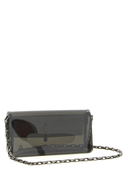 Christian Louboutin Mini Bettina Black PVC Clutch