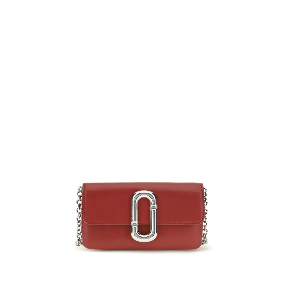 Marc Jacobs Red Wallet - Bos Taurus Calf Leather