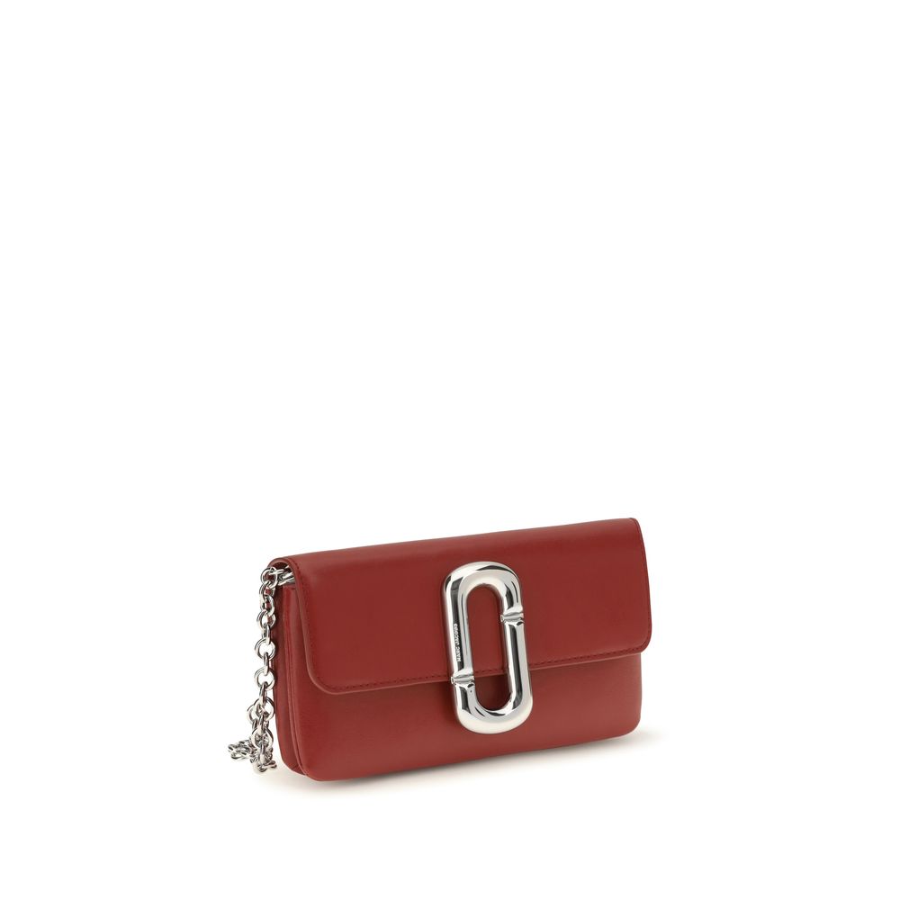 Marc Jacobs Red Wallet - Bos Taurus Calf Leather