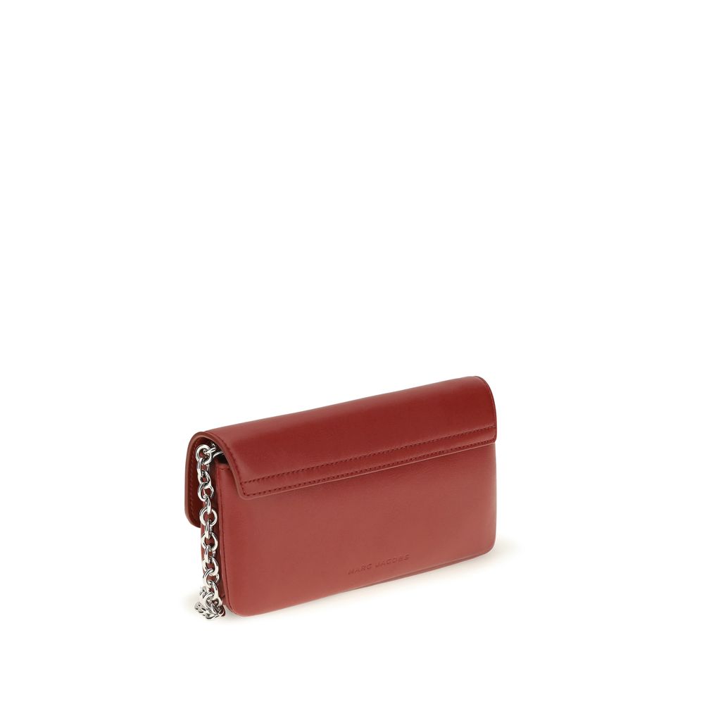 Marc Jacobs Red Wallet - Bos Taurus Calf Leather