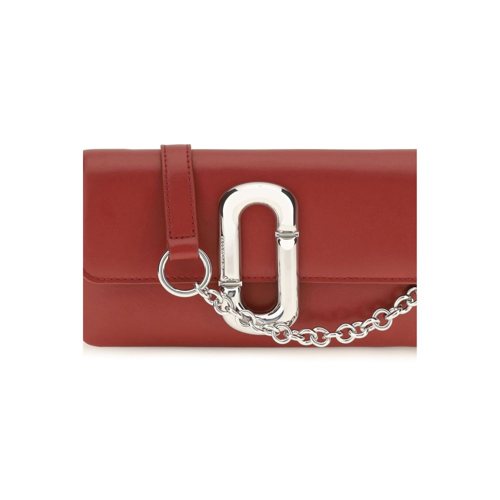 Marc Jacobs Red Wallet - Bos Taurus Calf Leather