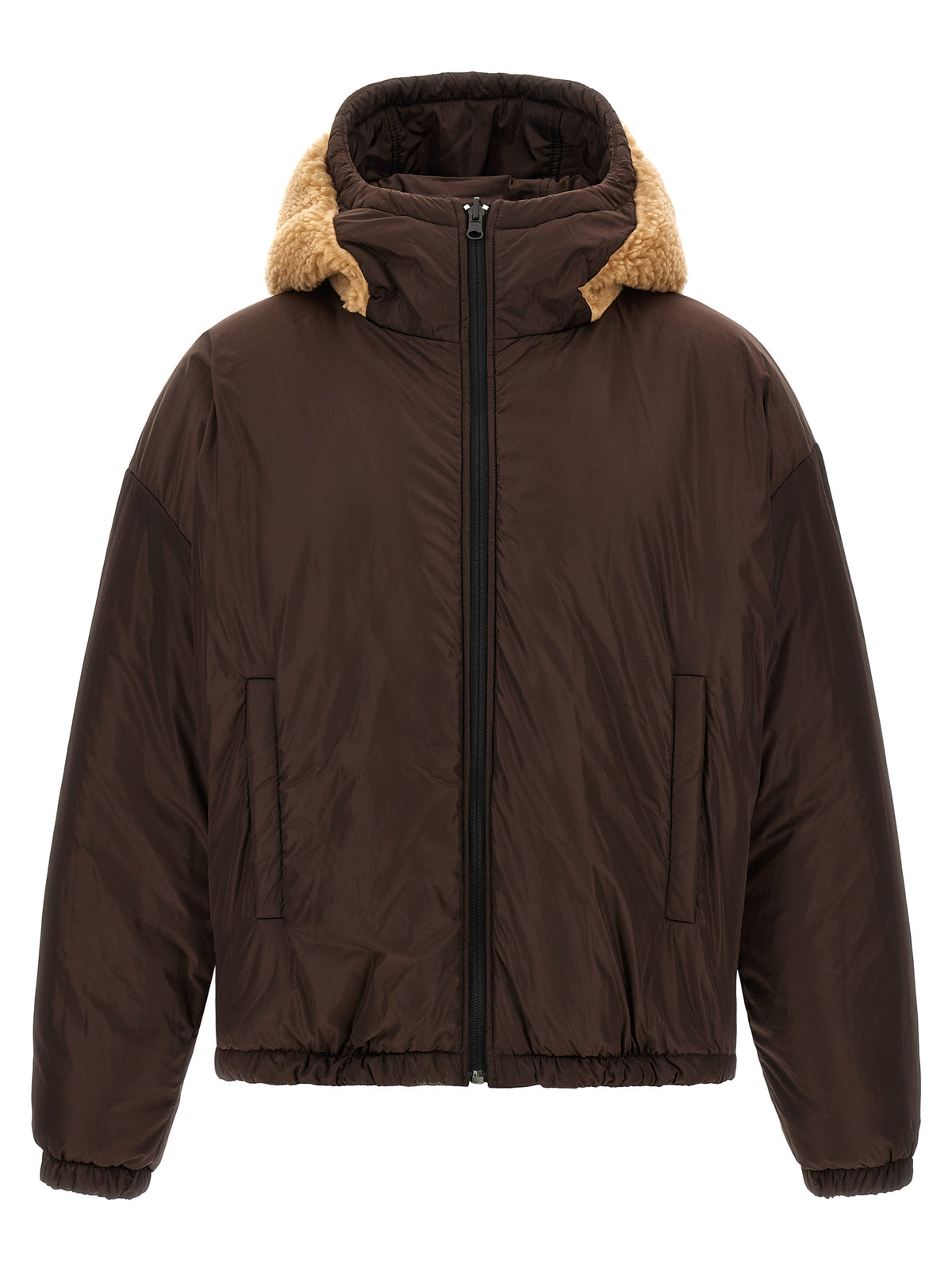 Dsquared² Blouson Bomber En Polyester Marron