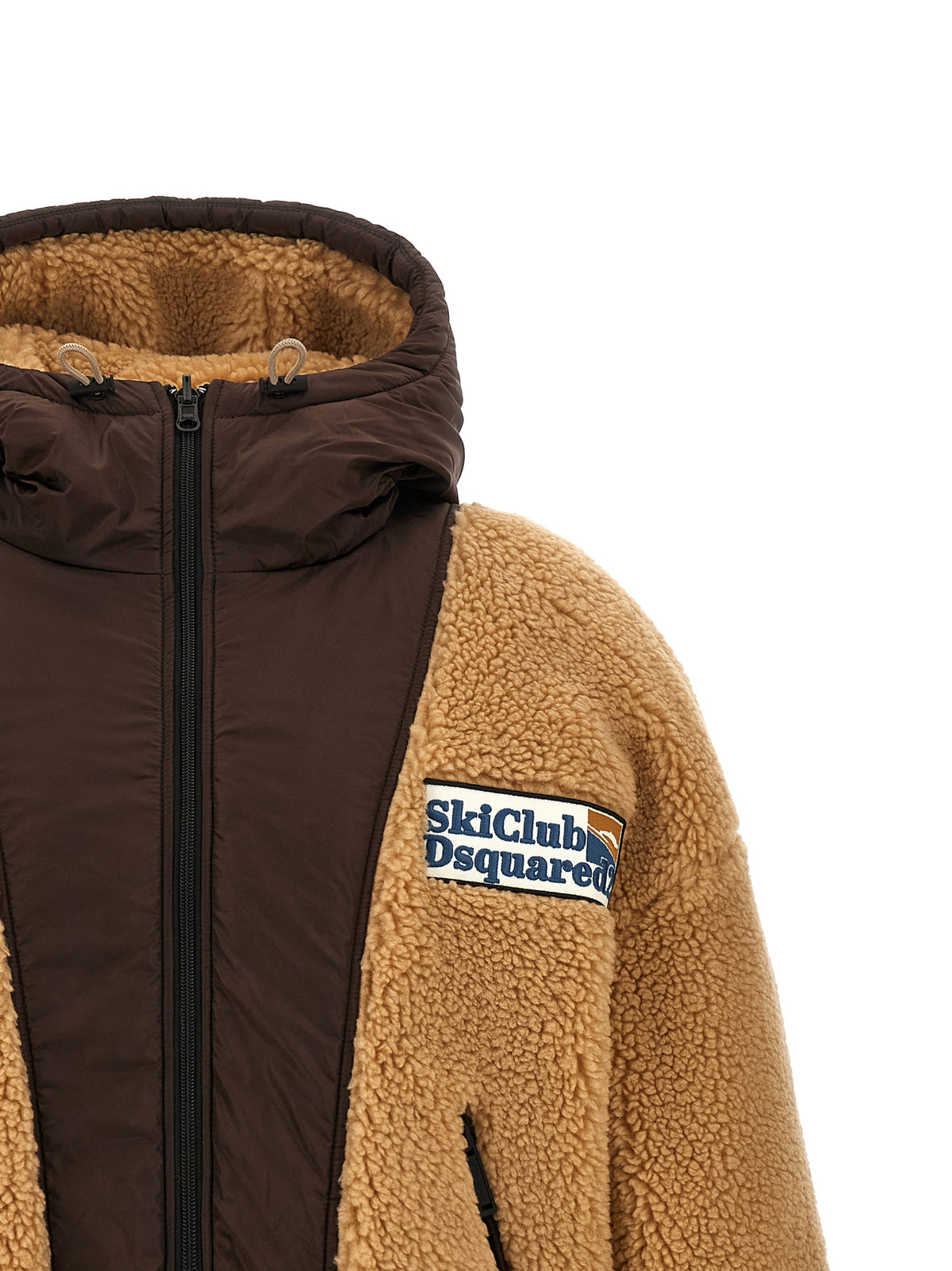 Dsquared² Blouson Bomber En Polyester Marron