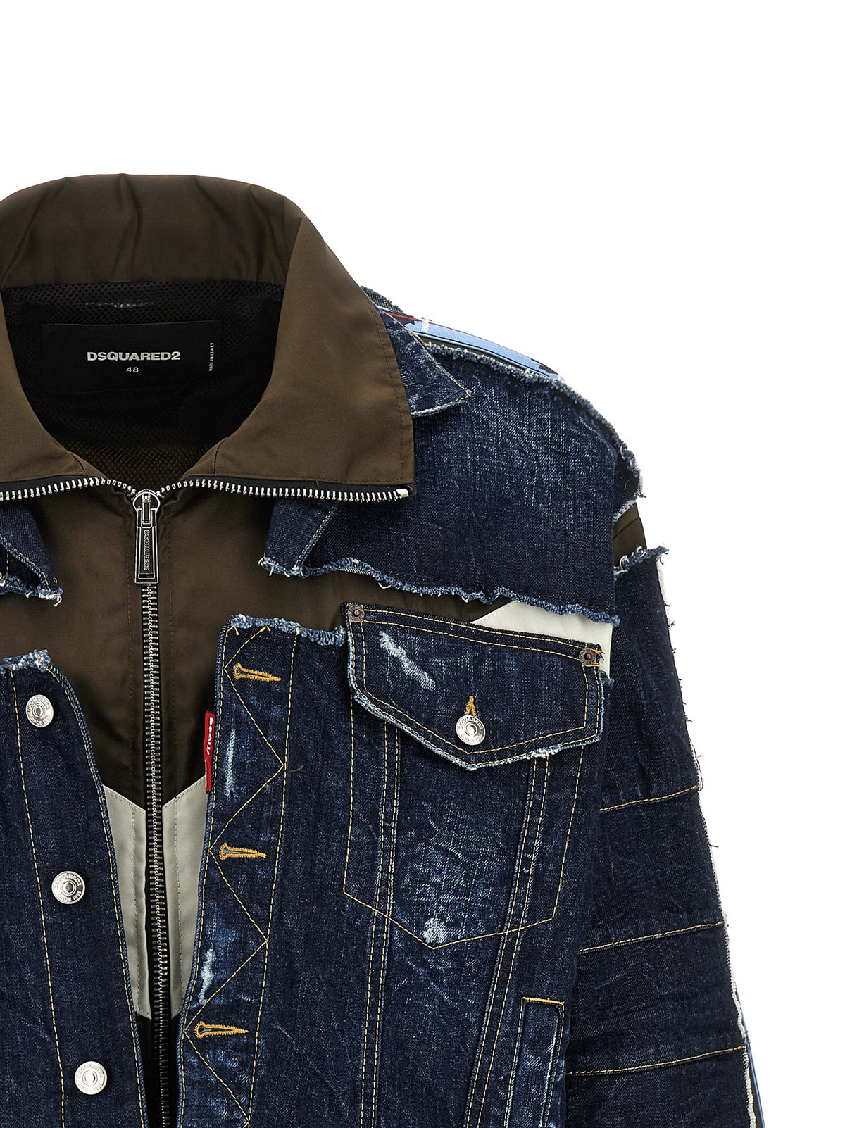 Dsquared² Chaqueta De Mezclilla De Algodón Color Azul