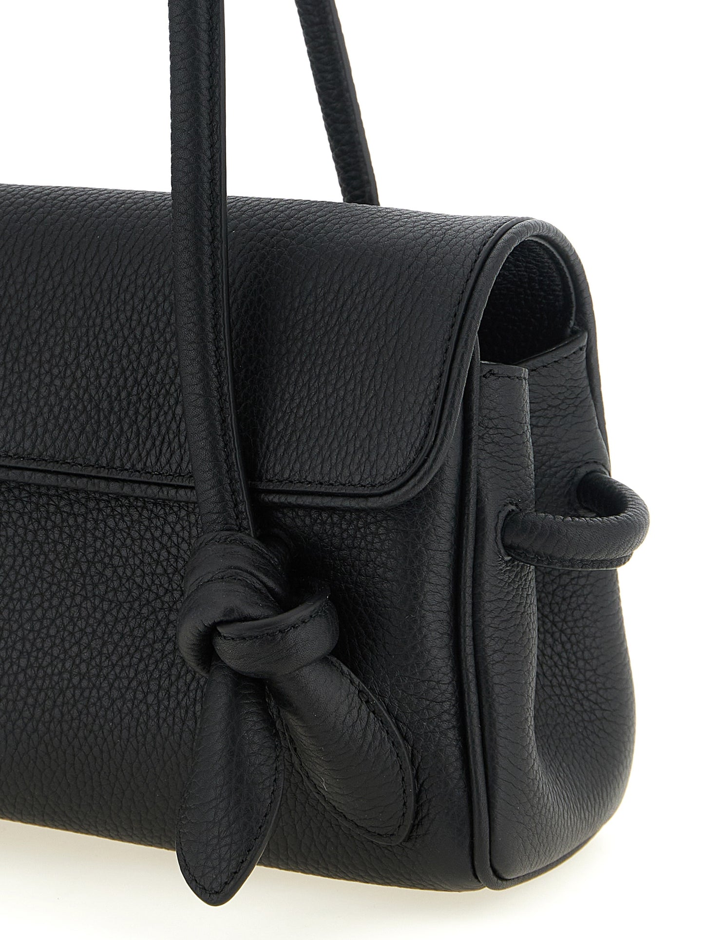 Jacquemus Le Turismo Long Calfskin Black Handbag
