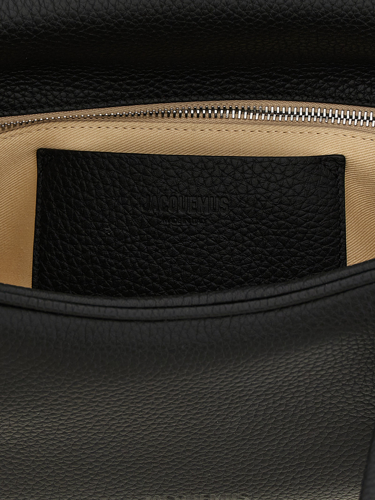 Jacquemus Le Turismo Long Calfskin Black Handbag