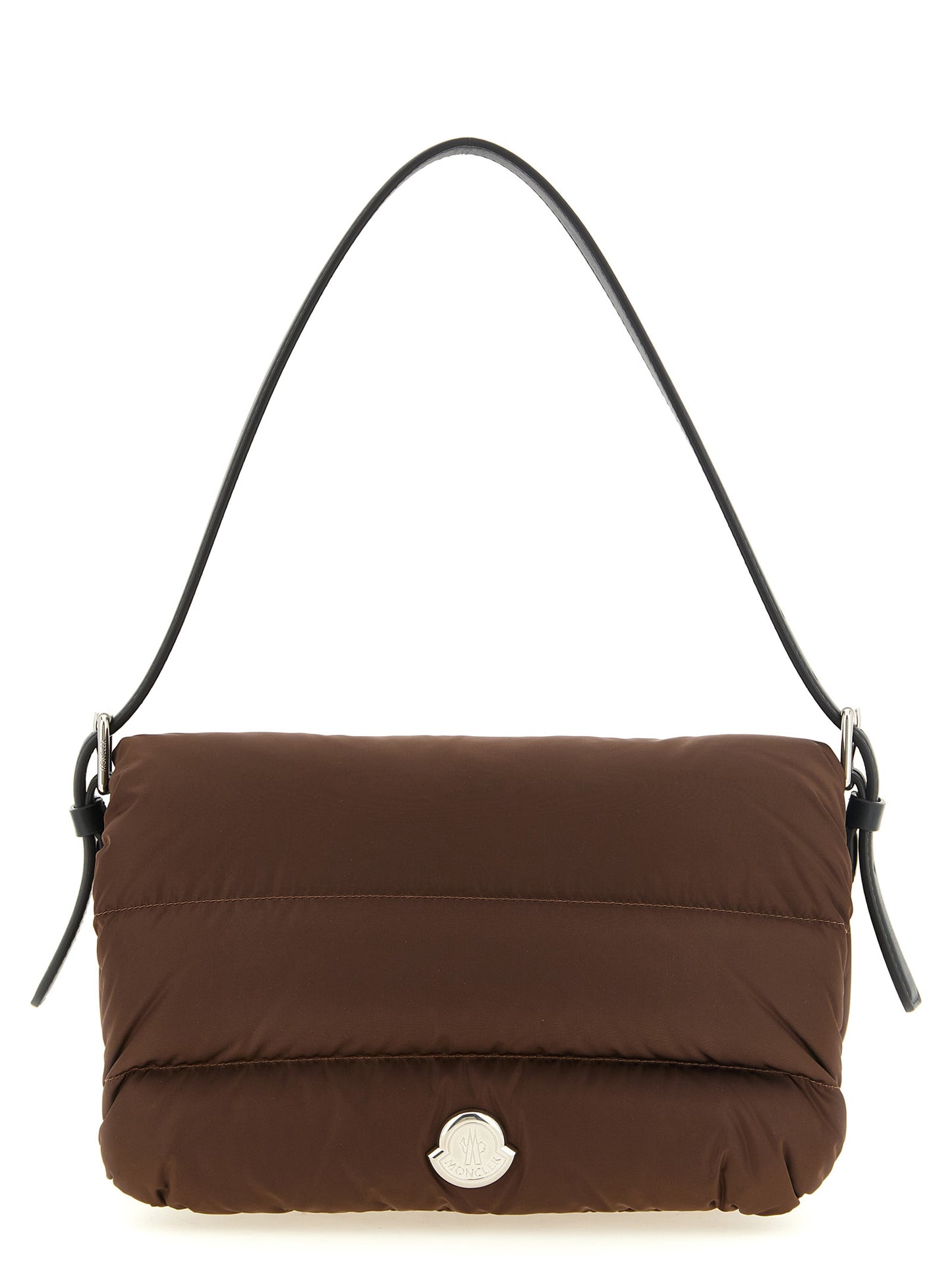 Bolso De Hombro Moncler Caradoc De Poliamida Marrón
