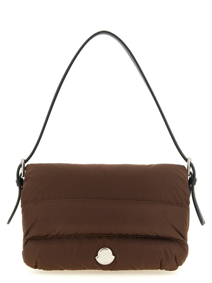 Bolso De Hombro Moncler Caradoc De Poliamida Marrón