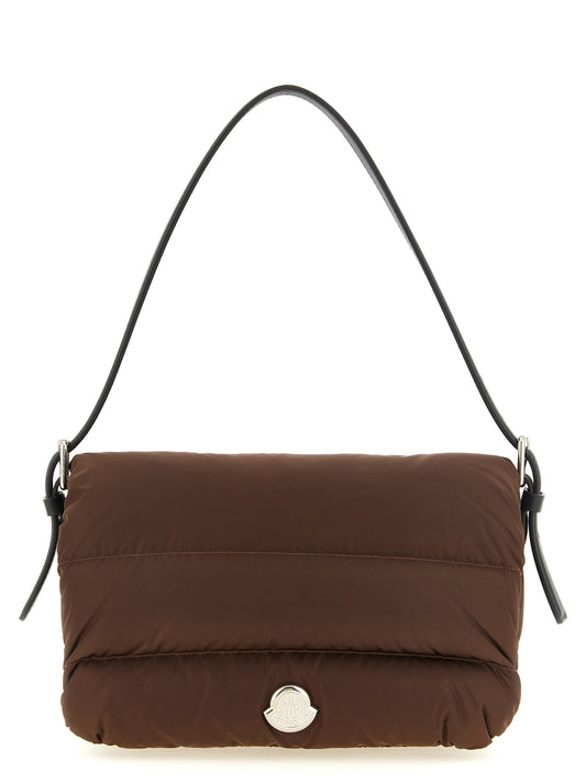 Bolso De Hombro Moncler Caradoc De Poliamida Marrón