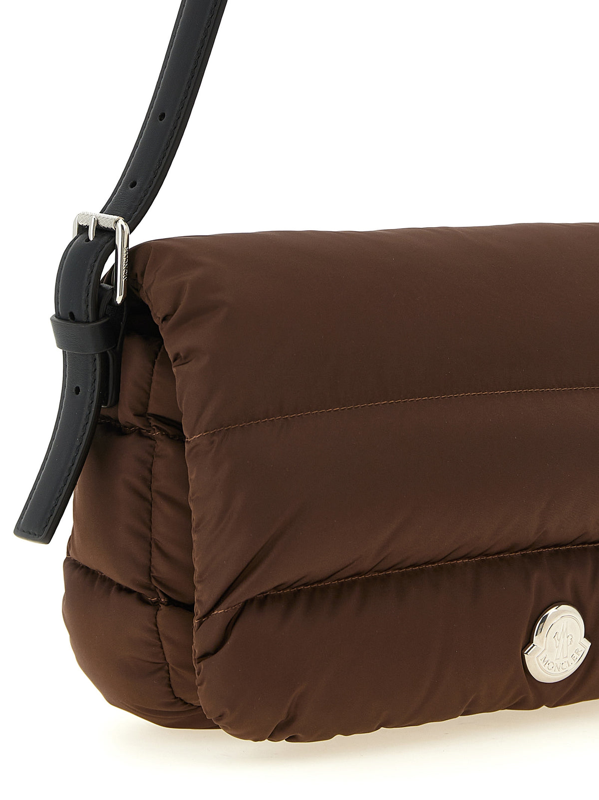 Bolso De Hombro Moncler Caradoc De Poliamida Marrón