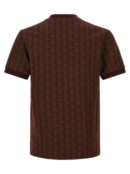Camiseta Lacoste De Poliéster Marrón Para Uso Diario