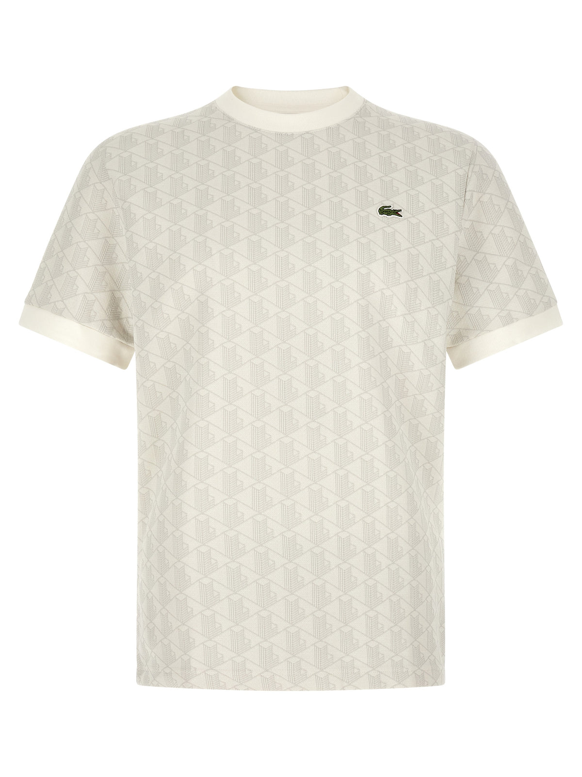 Camiseta de Poliéster Beige Lacoste Modelo TH11974IW